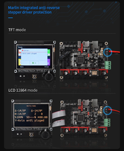 Load image into Gallery viewer, The Big Tree Tech (BTT) SKR 2 board has Marlin integrated anti-reverse stepper driver protection.