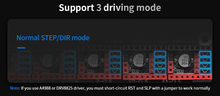 Load image into Gallery viewer, The Big Tree Tech (BTT) SKR 2 board supports 3 driving modes. The Big Tree Tech (BTT) SKR 2 board comes configured for normal STEP/DIR mode.
