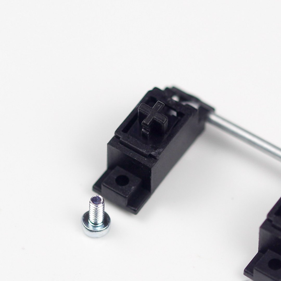 GMK screw in stabilizer kits suitable for most 60% and 80% keyboard layouts. Compatible with MX Cherry style keycaps.