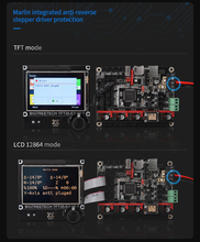 Load image into Gallery viewer, The Big Tree Tech (BTT) SKR 2 board has Marlin integrated anti-reverse stepper driver protection.
