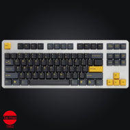 Trust us its even cooler in real. Assembled view of the dark night Tai Hao Keycap set of ABS material. Compatible with Cherry MX Switch Types.